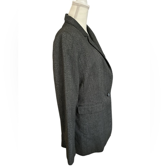 Calvin Klein Women's Charcoal Blazer - Picture 8 of 8